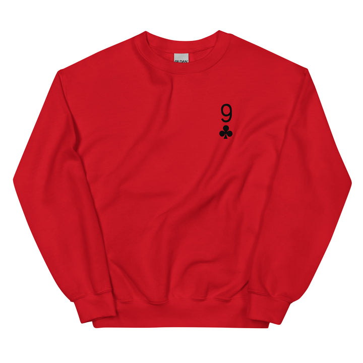 9 of CLUBS ICON Sweatshirt playing cards — view 2