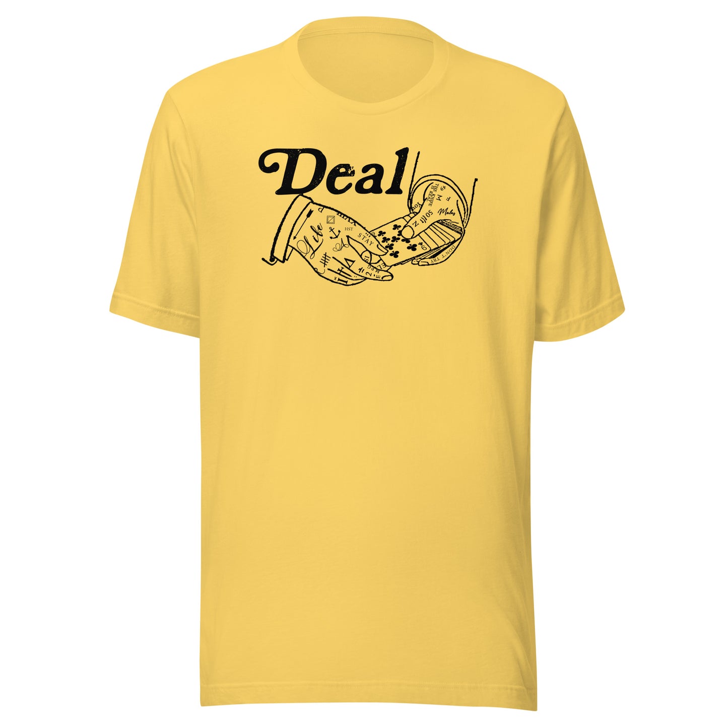 DEAL T-Shirt (  Black Print )
